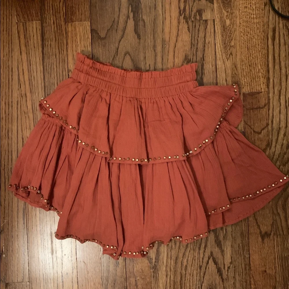 ojai ruffle mini skirt - Picture 2 of 4